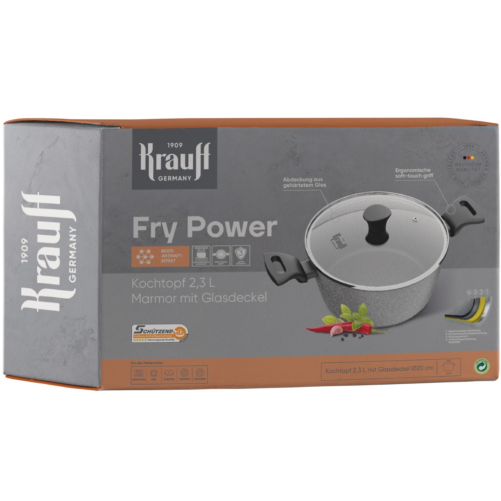 Кастрюля KRAUFF Fry Power 2,3 л (25-45-249) Тип кастрюля