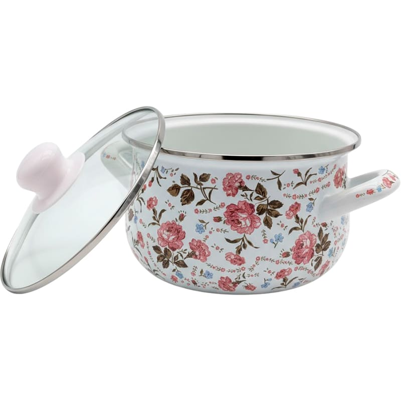 Кастрюля VERONA 1.6 л White (VR-0003-16) Кастрюля VERONA 1.6 л White (VR-0003-16) Материал кастрюли эмалированная сталь