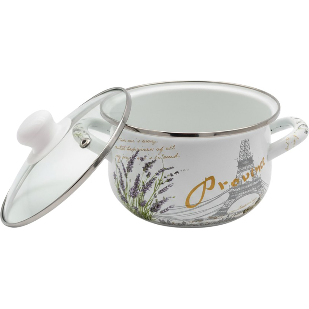 Кастрюля VERONA 3 л White (VR-0004-20) Кастрюля VERONA 3 л White (VR-0004-20) Материал кастрюли эмалированная сталь