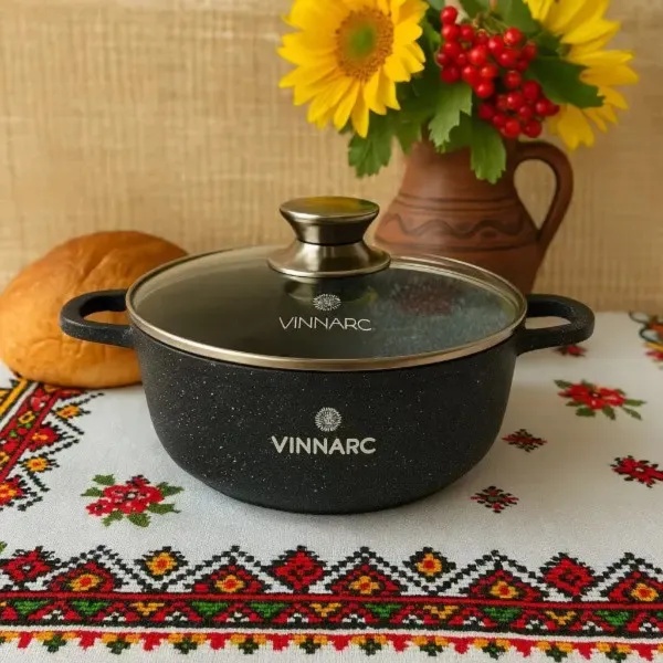 Каструля VINNARC 2,3 л Black (BL-0320NS) Тип каструля