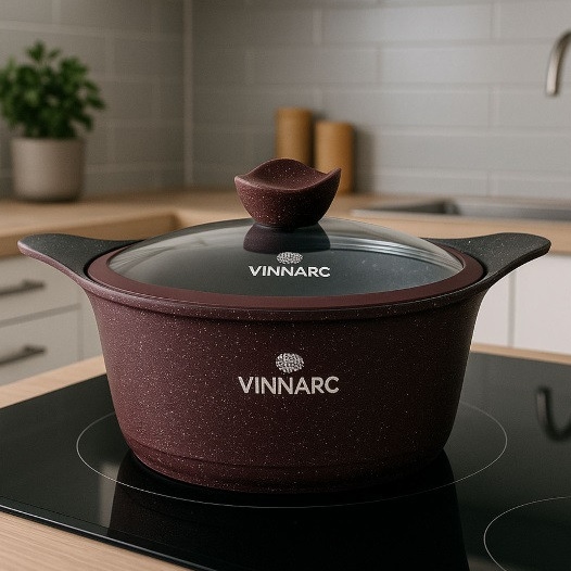 Кастрюля VINNARC 3.1 л (VB-A0322NS) Материал кастрюли керамика