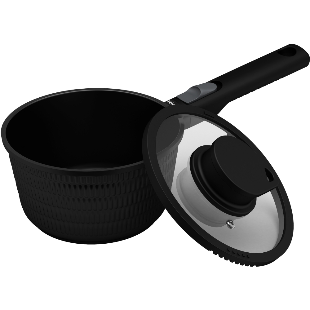 Ківш RINGEL Grey Line 1.4 л Black (RG-4155-16) Тип ківш