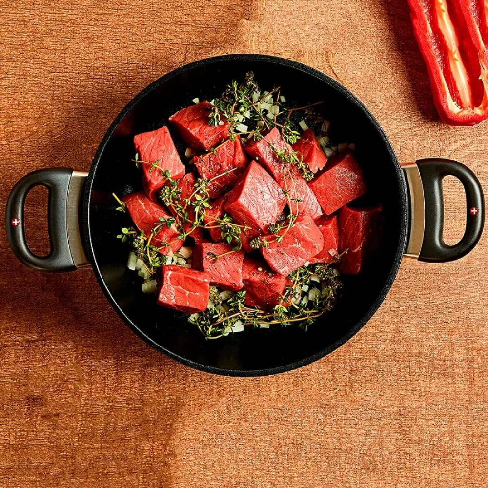 Каструля SWISS DIAMOND XD Induction 3,2 л Black (XD6824ic) Внутреннее антипригарное покрытие есть