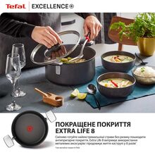 Каструля TEFAL Excellence+ 2.7 л Black (G3284443)