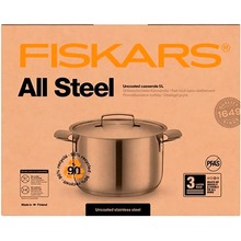 Каструля FISKARS All Steel 5 л (1064752)