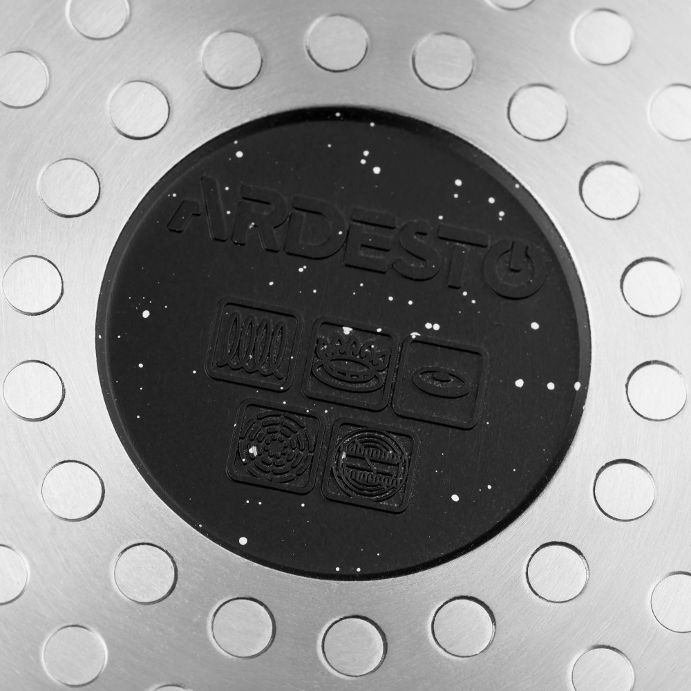 Фото Ківш ARDESTO Gemini Anzio 1.4 л Black (AR2412GES)