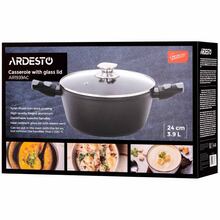 Каструля ARDESTO Gemini Bari 3,9л Black (AR1939AC)