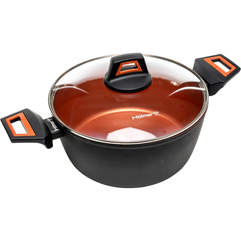 Каструля HOLMER Carrot 4.2 л (CR-1342-SBMCL) Матеріал каструлі алюміній