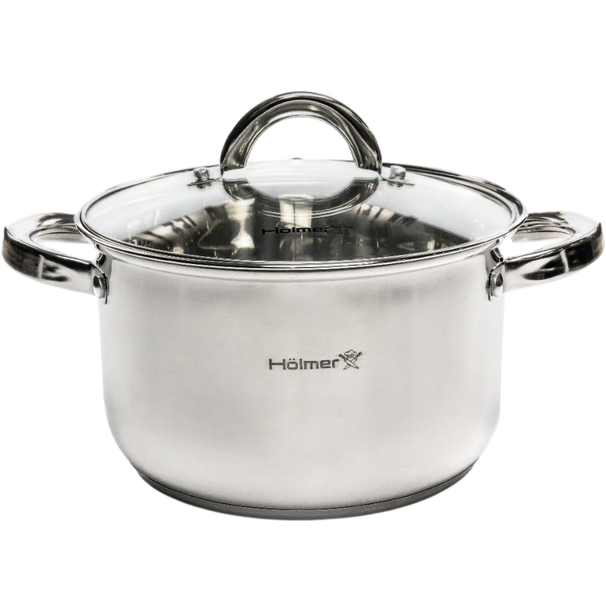 Кастрюля HOLMER 3.5 л (CR-18435-SS)
