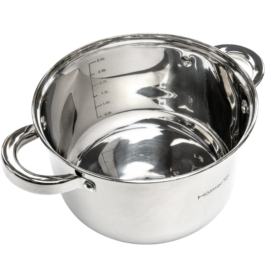 Фото Кастрюля HOLMER 3.5 л (CR-18435-SS)