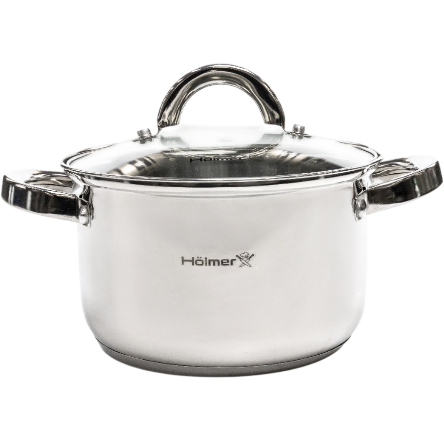 Кастрюля HOLMER 2.6 л (CR-18426-SS) Тип кастрюля