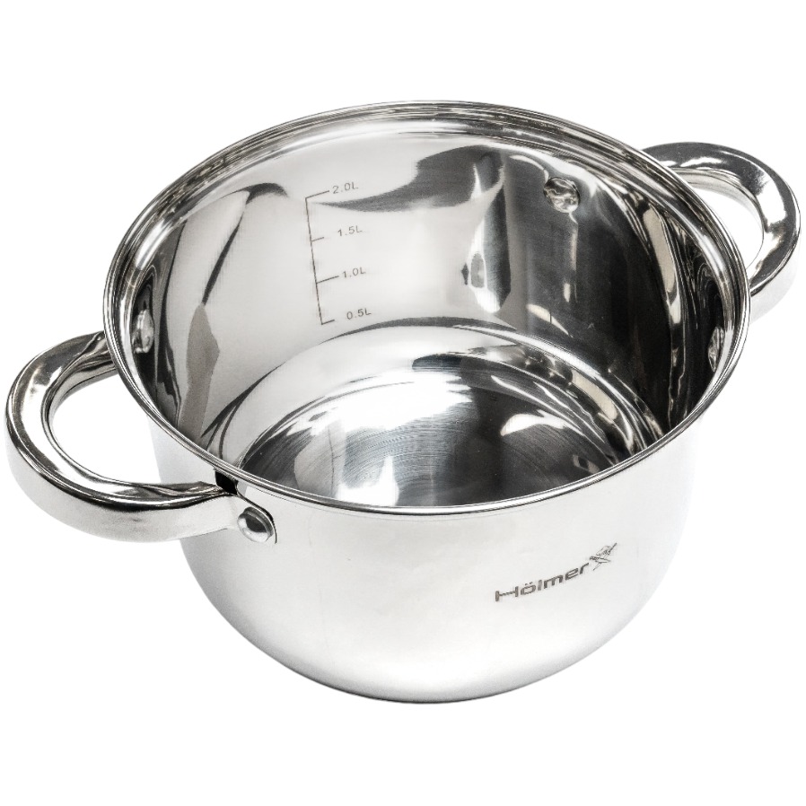Фото Кастрюля HOLMER 2.6 л (CR-18426-SS)