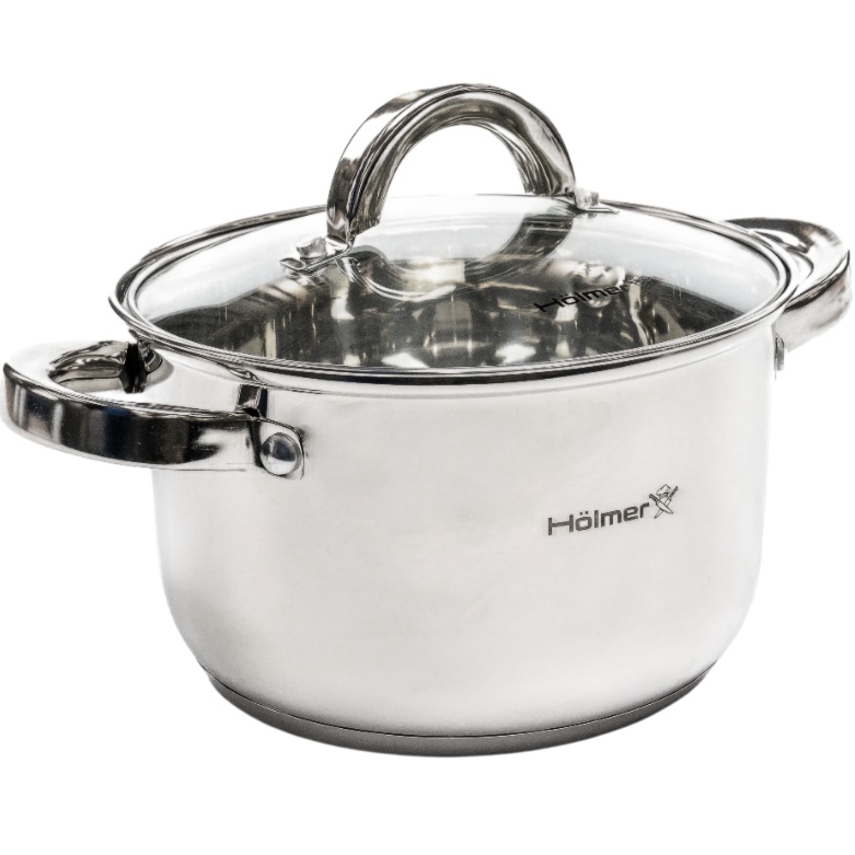 Кастрюля HOLMER 2.6 л (CR-18426-SS) Материал кастрюли нержавеющая сталь