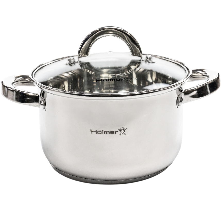 Кастрюля HOLMER 2.6 л (CR-18426-SS)