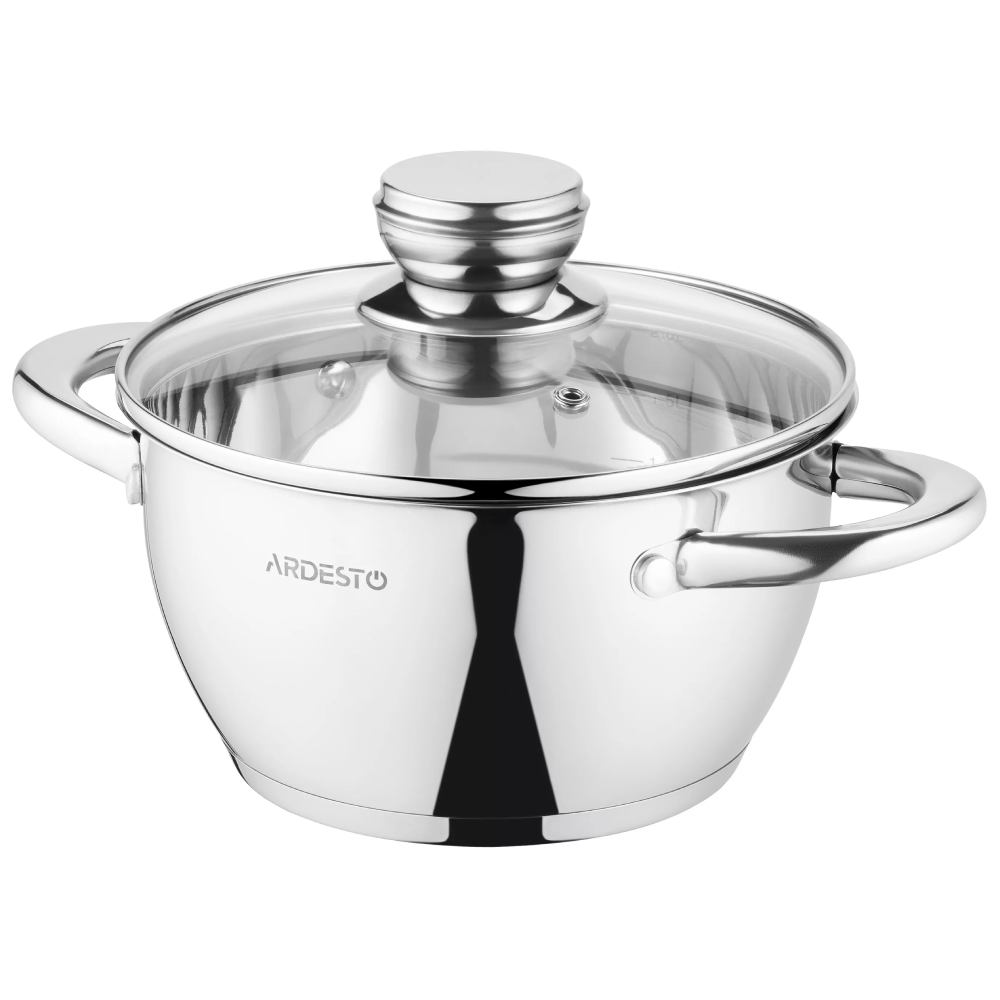 Каструля ARDESTO Gemini Lucca 2.3 л Stainless steel (AR4323LC)