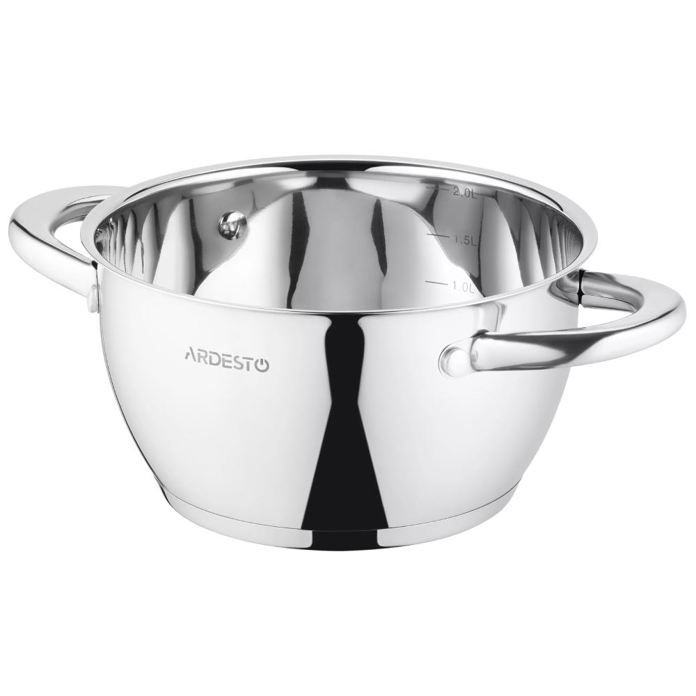 Каструля ARDESTO Gemini Lucca 3.2 л Stainless steel (AR4332LC) Тип каструля