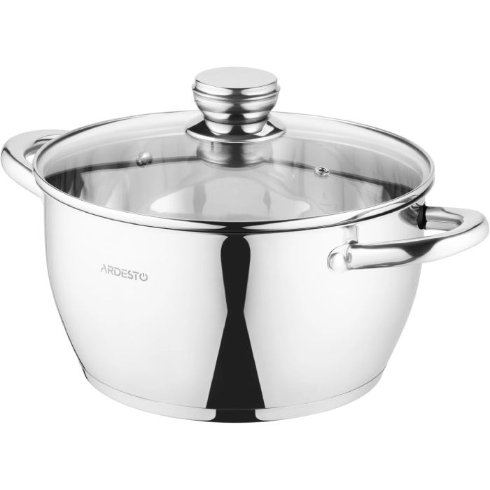Каструля ARDESTO Gemini Lucca 5.5 л Stainless steel (AR4355LC)