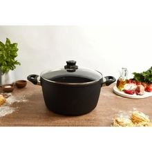 Каструля SWISS DIAMOND XD Induction 8 л Black (XD6128ic)