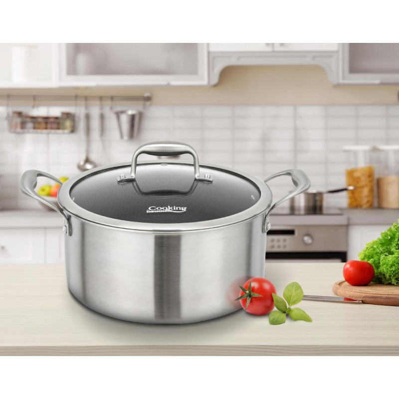 Каструля HEINNER Titanium3 2,8 л (HR-MRK-20) Діаметр/довжина 20