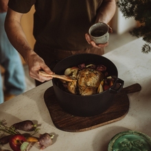 Кастрюля FISKARS Folken 6 л Black (1075697)