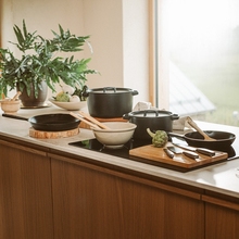 Кастрюля FISKARS Folken 6 л Black (1075697)