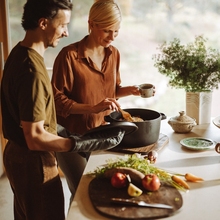 Кастрюля FISKARS Folken 6 л Black (1075697)