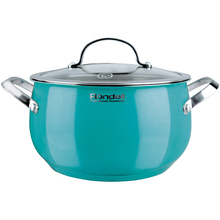 Кастрюля RONDELL RDS-718 Turquoise 20 см, 3.8 л