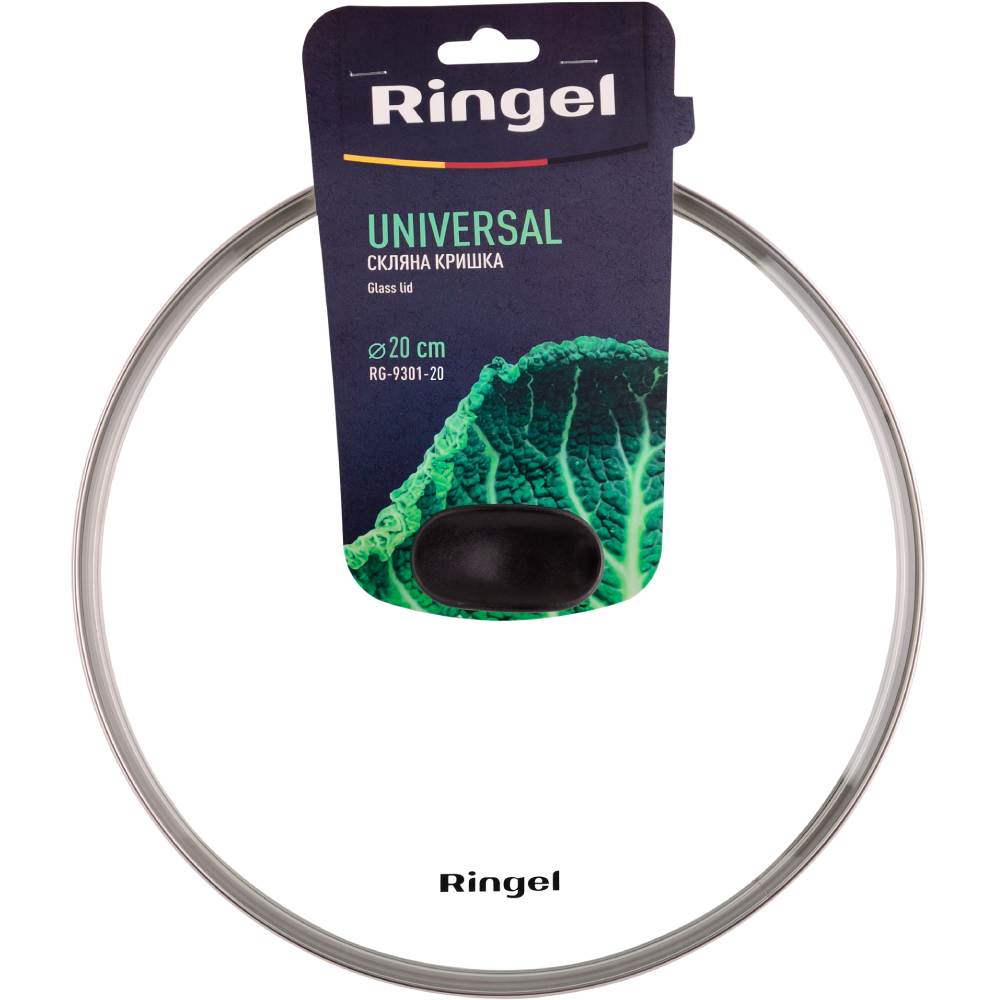 Крышка RINGEL Universal 20 см (RG-9301-20) Материал стекло