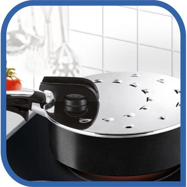 Крышка TEFAL Ingenio 20 - 28 см (L9829853) Клапан выпуска пара True