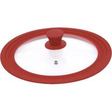 Крышка Heinner с силиконовым ободом 22/24/26 см Red (HR-AER-22D26R)