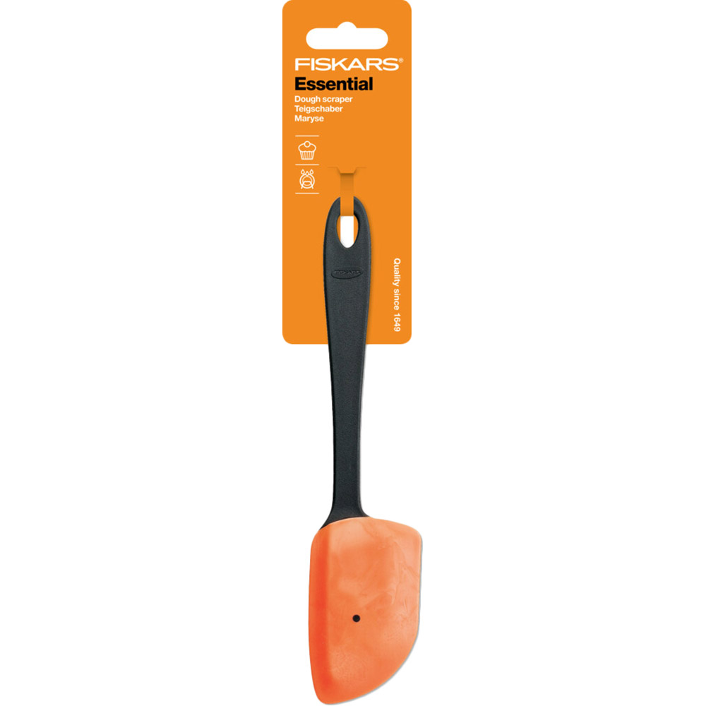 Лопатка Fiskars Essential 20 см (1023803) Материал рабочей поверхности силикон