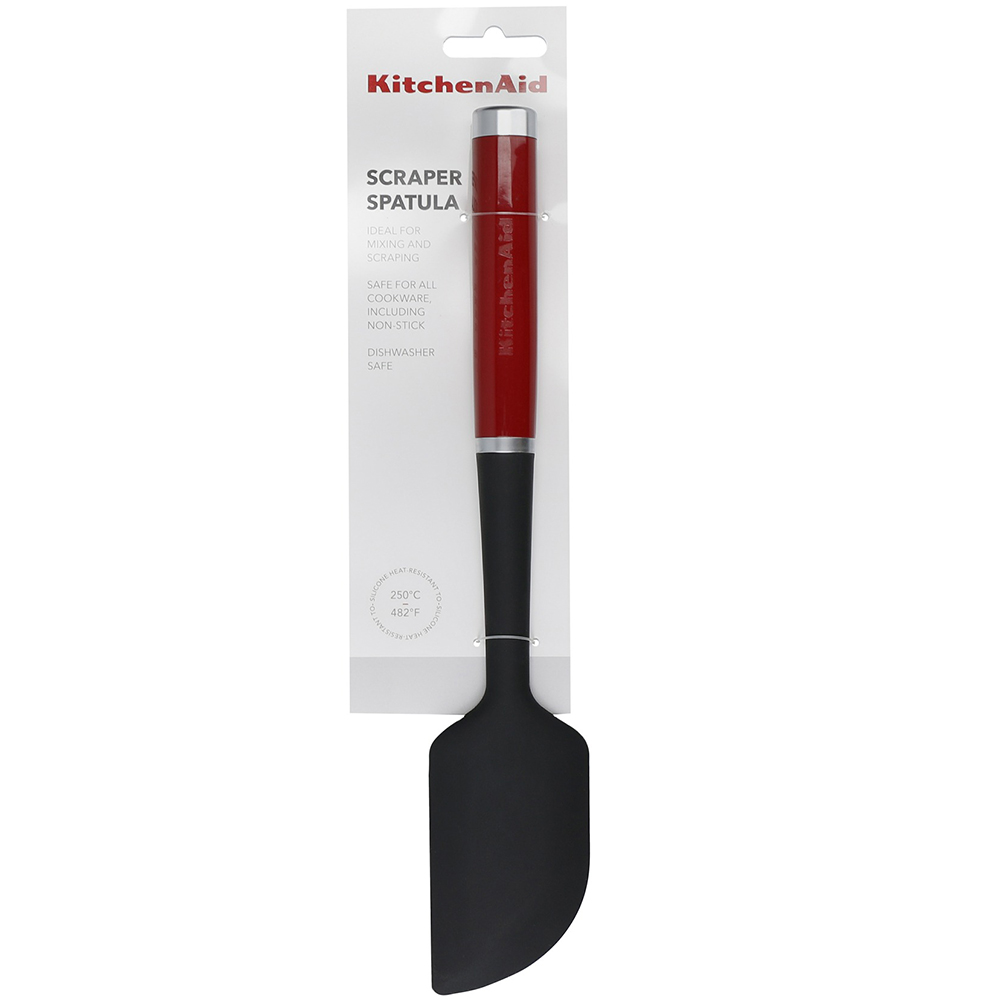 Лопатка для теста KITCHENAID Coreline 30 см Red (KAG031OHERE) Широкая лопатка False