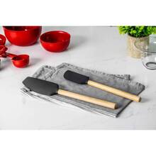 Лопатка для тесту KITCHENAID Classic 33,6 см Black (KQG637OHOBE)