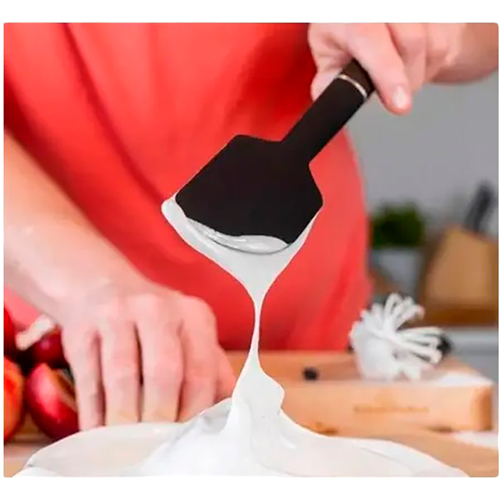 Лопатка KITCHENAID Classic 30 см Black (KHH031OHOBE) Материал рабочей поверхности силикон