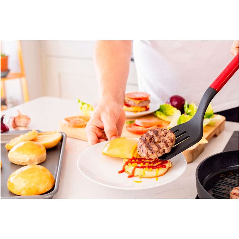 Лопатка KITCHENAID Classic 34 см Red (KHA002OHEREG) Матеріал робочої поверхні нейлон