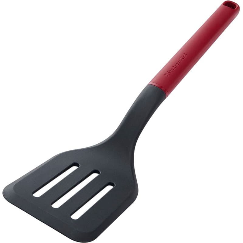 Лопатка KITCHENAID Classic 34 см Red (KHA002OHEREG) Додатково Підходить для перевертання м'яса, риби, овочів, млинців, омлетів.