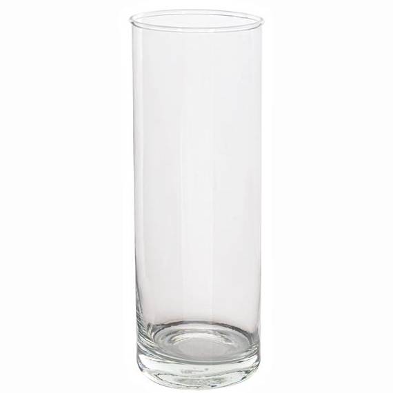 Ваза ELEN DEKOR 24 см Transparent (804-049)