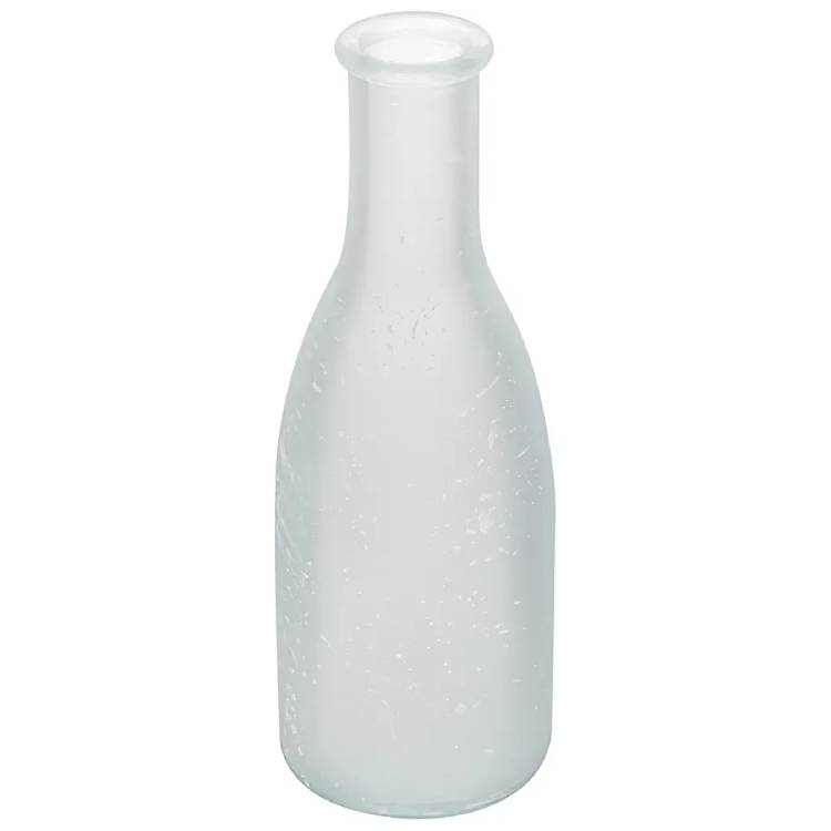 Набор ваз ELEN DEKOR Bottle 4 шт White-Frost (804-114) Материал стекло