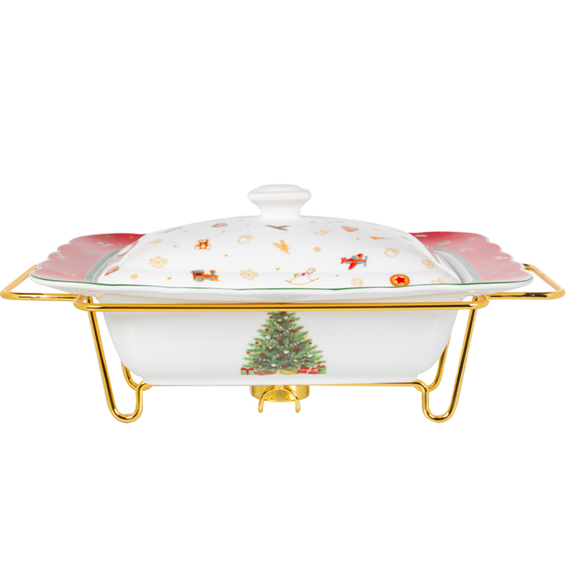 Марміт з кришкою LEFARD Christmas Delight 31х23х13 см (985-210) Тип марміт