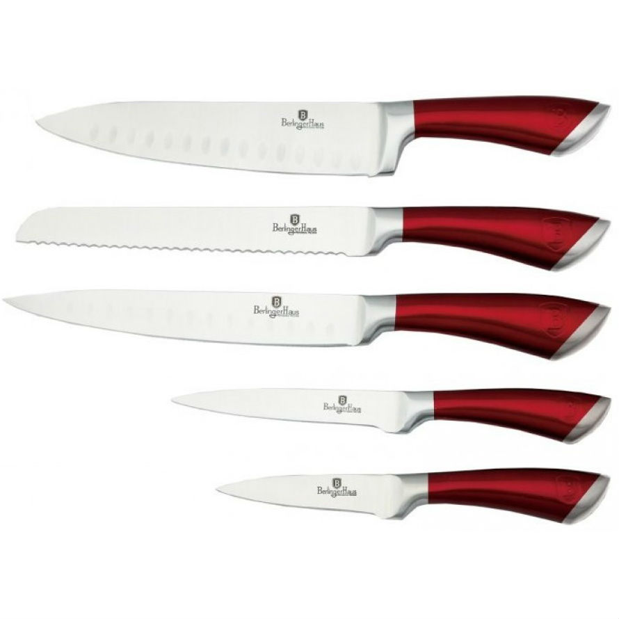 Акція на Набор ножей BERLINGER HAUS Passion Collection (BH 2135) 6 пр. від Foxtrot