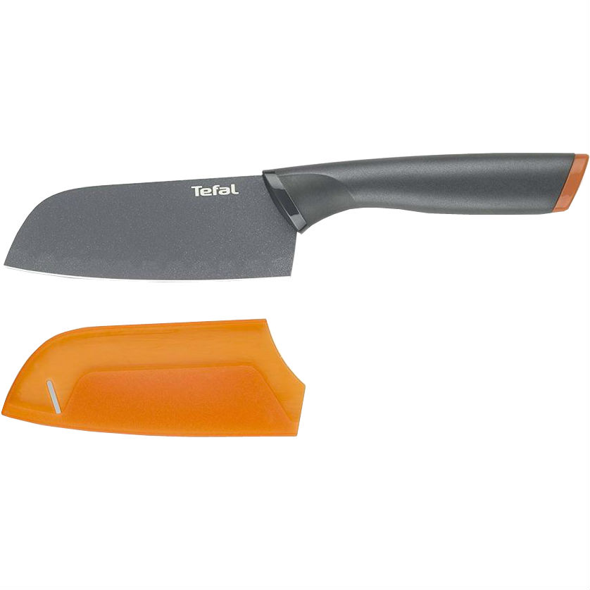 Акция на Нож TEFAL K1220114 FRESH KITCHEN 12 см + чехол (2100099034) от Foxtrot