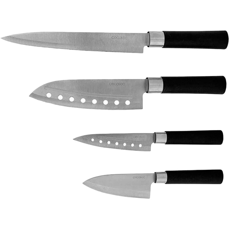 

Набор ножей CECOTEC 4 шт Santoku Kit CCTC-01002 (00-00043352), Набор ножей 4 Santoku Kit CCTC-01002