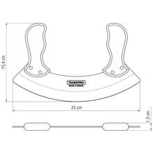 Нож-меццалуна TRAMONTINA Polywood 25 см (21147/190)