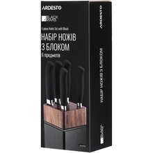 Набор ножей ARDESTO Black Mars 6 пр (AR2020SW)