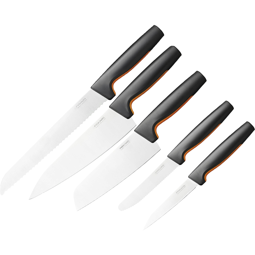 Набір ножів FISKARS Functional Form 5 пр. (1057552) Кількість ножів у наборі 5