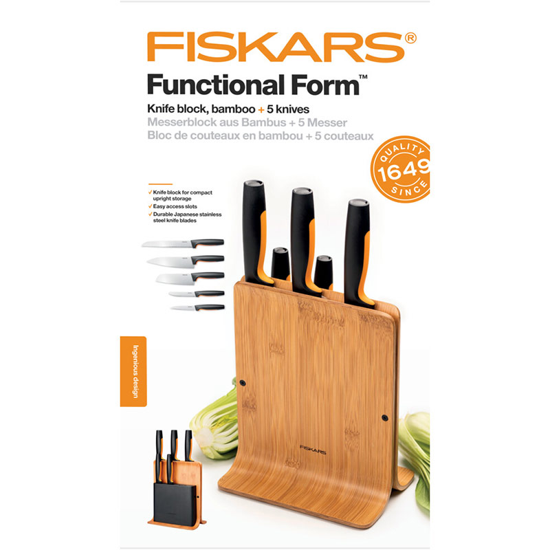 Набор ножей FISKARS FF 5 шт (1057552) Основные ножи поварской