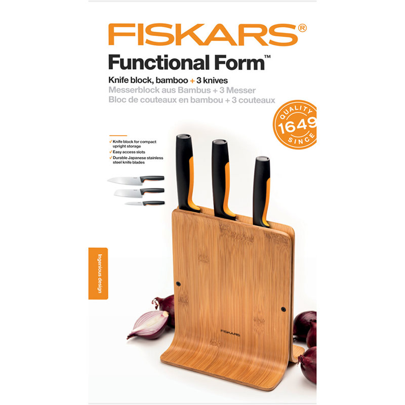 Набор ножей FISKARS FF 3 шт (1057553) Основные ножи поварской