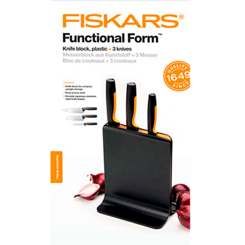 Внешний вид Набор ножей FISKARS Functional Form 4 пр (1057555)