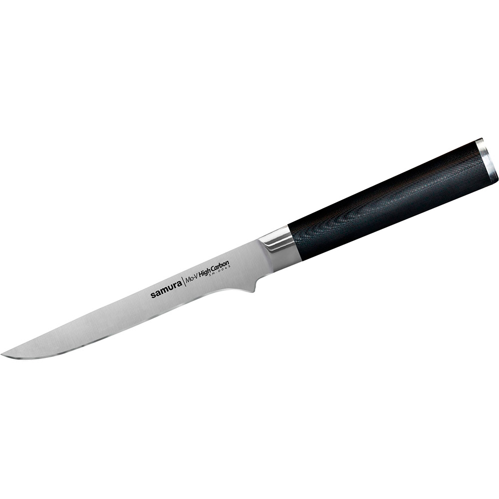 

Нож Samura Mo-V обвалочный 165 мм Black (SM-0063), Ніж кухонний обвалочний, 165 мм, Mo-V (SM-0063)