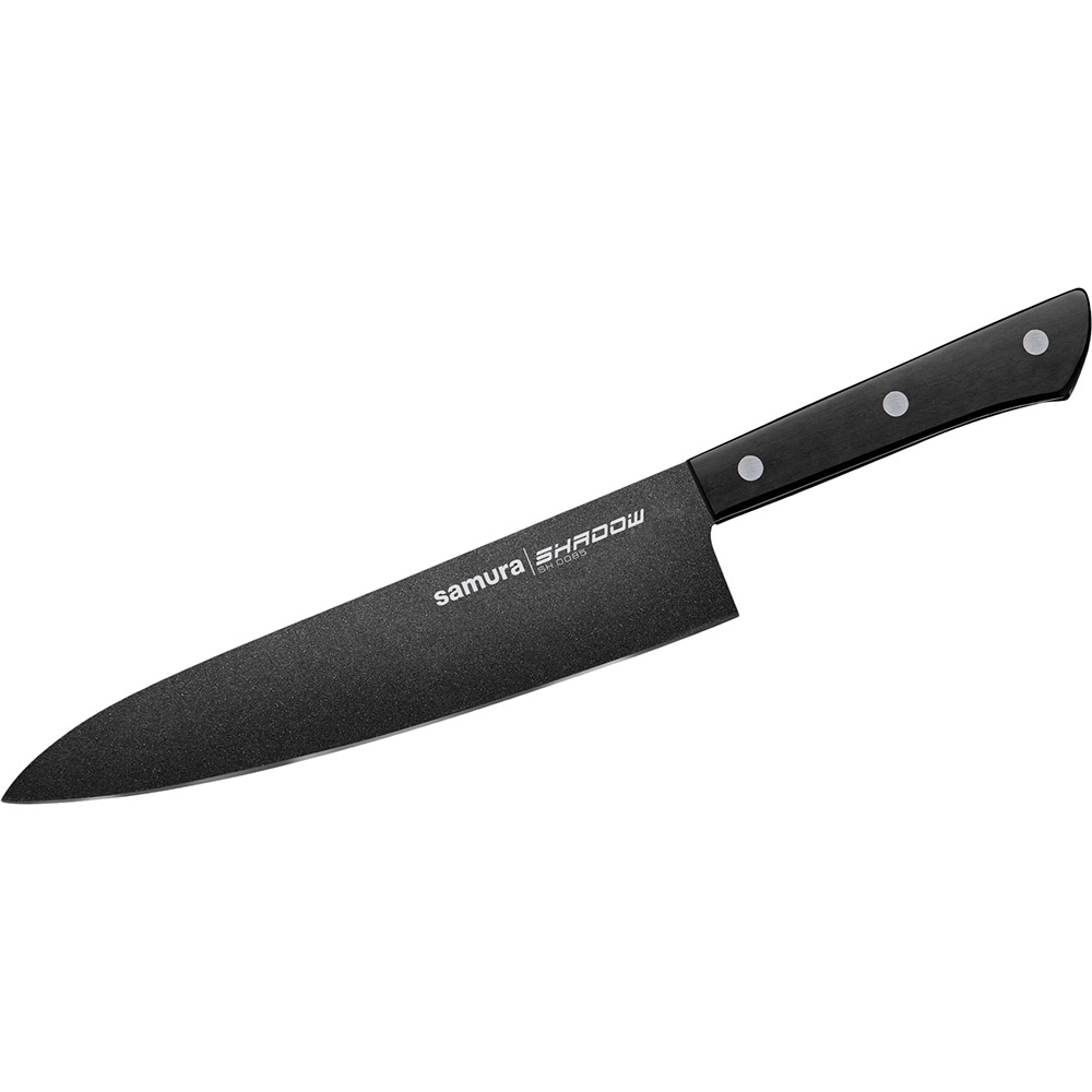 

Нож SAMURA Shadow Шеф 20.8 см (SH-0085), Ніж кухонний Шеф, 208 мм, Shadow (SH-0085)